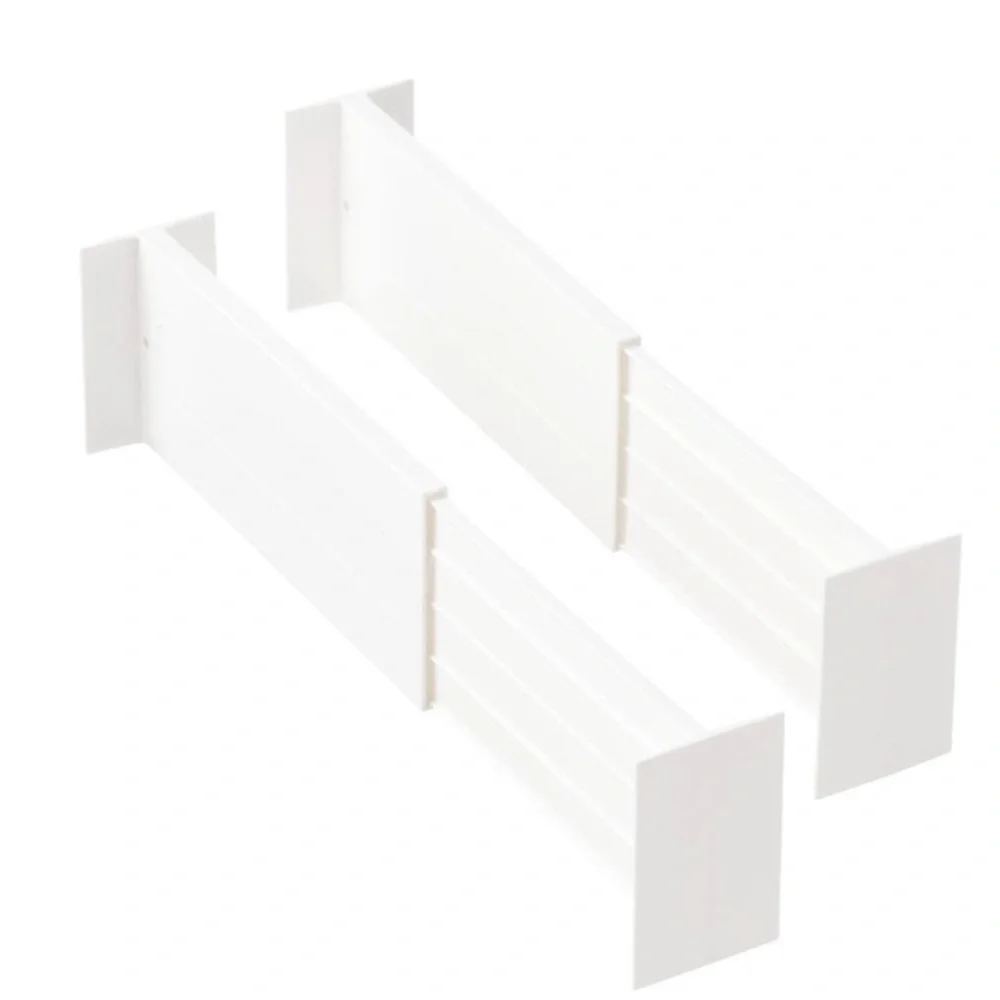 NWOT Dream Drawer Organizers White expand from 12” to 18” (two included)